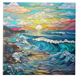 Stained Glass  Tegeltje