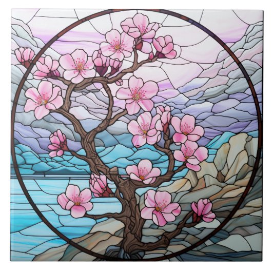 Stained Glass Tegeltje (Voorkant)