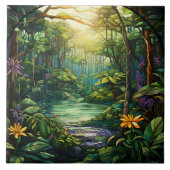 Stained Glass Tegeltje (Voorkant)