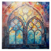 Stained Glass  Tegeltje (Voorkant)