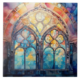 Stained Glass  Tegeltje