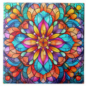 Stained Glass Tegeltje (Voorkant)