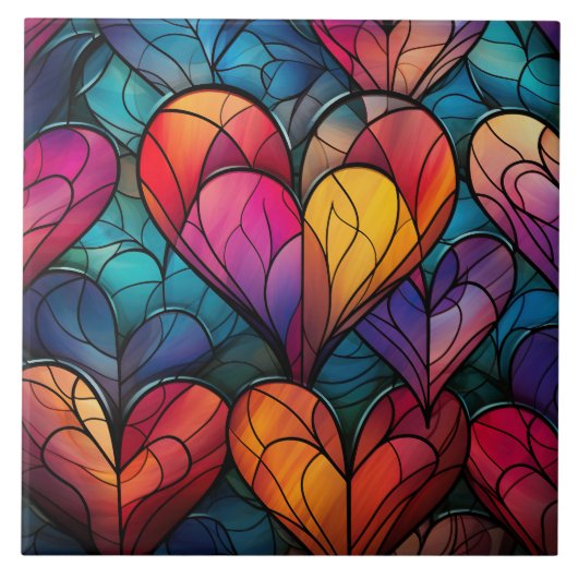  Stained Glass  Tegeltje (Voorkant)