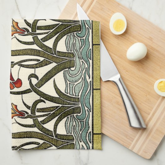 Stained Glass Theedoek (Quarter Fold)