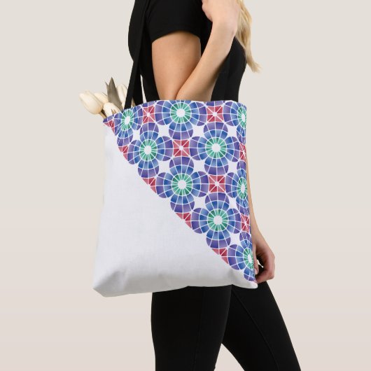 Stained Glass (Triangular - Daylight) Tote Bag (Dichtbij)