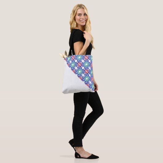 Stained Glass (Triangular - Daylight) Tote Bag (Op model)
