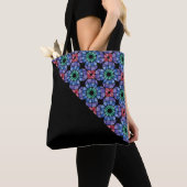 Stained Glass (Triangular - Midnight) Tote Bag (Dichtbij)
