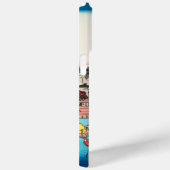 Stained Glass Ukiyo-e: Mount Fuji & Nihonbashi Bri Case-Mate iPhone Case (Achterkant / Rechts)