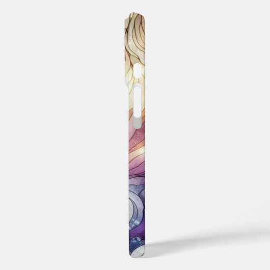 Stained glass wave Case-Mate iPhone case (Achterkant / Links)