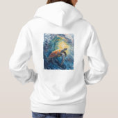Stained Sea Turtle Hoodie (Achterkant)