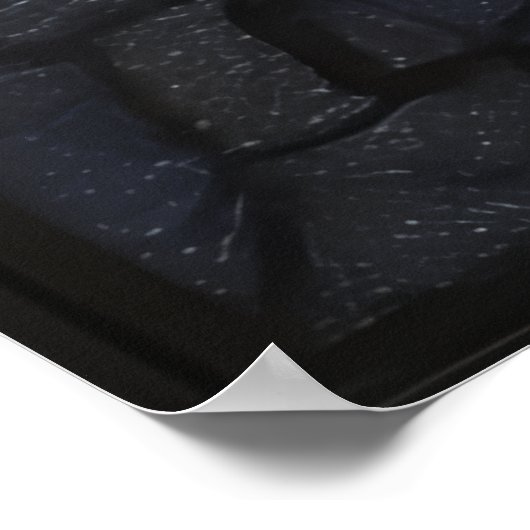 StainedGlassButterFly Poster (Hoek)