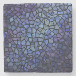 StainedGlassMosaic  Stenen Onderzetter