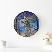 Stainglass Fairy Grote Klok (Huis)