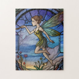 Stainglass Fairy Legpuzzel