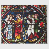 Stainglass WIndow van de kathedraal van Salisbury Cadeaupapier (Vlak)