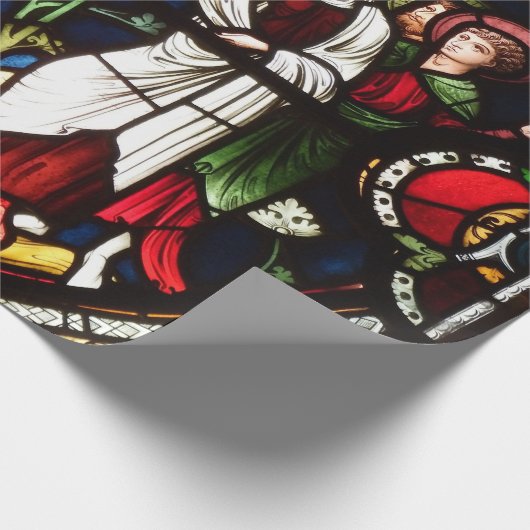 Stainglass WIndow van de kathedraal van Salisbury Cadeaupapier (Hoek)