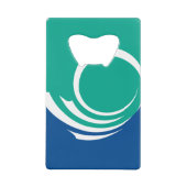 Stainless Steel Bottle Opener flag of Ottawa Creditkaart Flessenopener (Voorkant)