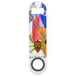 Stainless Steel Bottle Opener Puerto Rican Speed Flessenopener