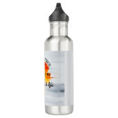 Stainless Steel Inspirational Drink Bottle Waterfles (Rechts)