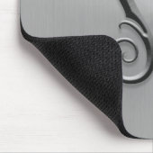 Stainless Steel Leo-symbool Muismat (Hoek)