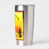 Stainless Steel Travel Mug Geïsoleerde Drinkbeker (Links)