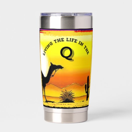Stainless Steel Travel Mug Geïsoleerde Drinkbeker (Voorkant)