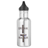Stainless Steel Water Bottle – Drink Water Waterfles (Links)