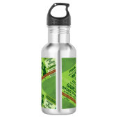 Stainless Steel Water Bottle Football Game Tickets Waterfles (Voorkant)