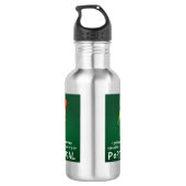 Stainless Steel Water Bottle - Go To Portugal Waterfles (Achterkant)