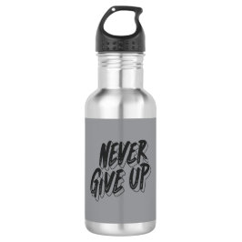 Stainless Steel Water Bottle – Motivational Design Waterfles