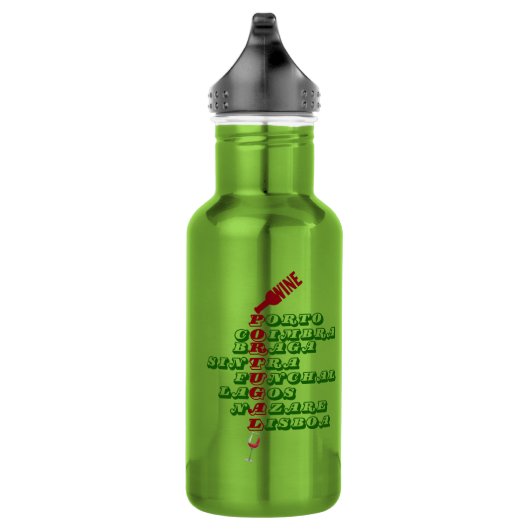 Stainless Steel Water Bottle - Portuguese Wines Waterfles (Rechts)