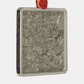 Staint Etienne, Staint Marcellin Metalen Ornament (Rechts)