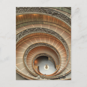 Staircase in het Vaticaan Museum Briefkaart