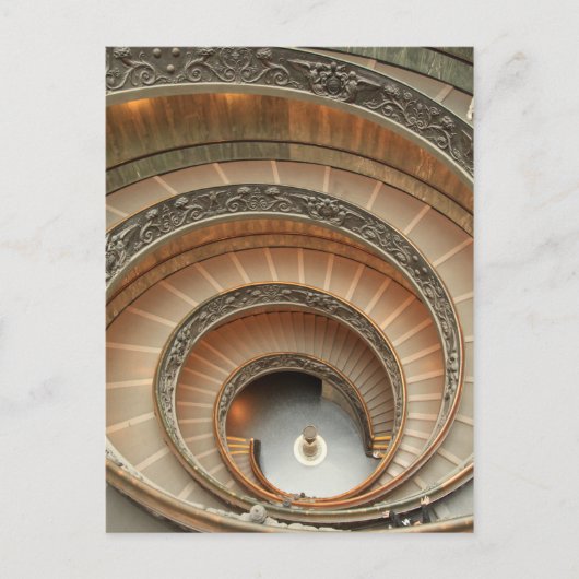 Staircase in het Vaticaan Museum Briefkaart (Voorkant)