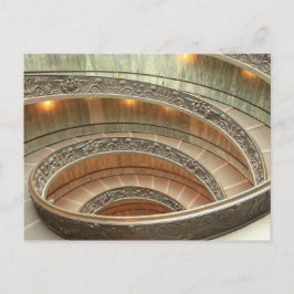 Staircase in het Vaticaan Museum Briefkaart