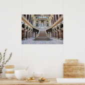 Staircase in Justizpalast, Wenen, Oostenrijk Poster (Keuken)