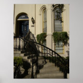 Staircase in Savannah, Georgia Poster (Voorkant)