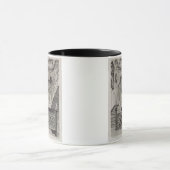 Staircase in Strawberry Hill, gegraveerd door J. N Mok (Midden)