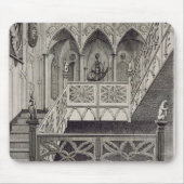 Staircase in Strawberry Hill, gegraveerd door J. N Muismat (Voorkant)