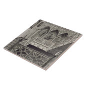 Staircase in Strawberry Hill, gegraveerd door J. N Tegeltje (Zijkant)