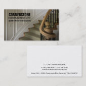 Staircase-tests voor constructietekens visitekaartje (Voorkant / Achterkant)