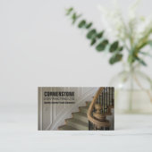 Staircase-tests voor constructietekens visitekaartje (Staand voorkant)