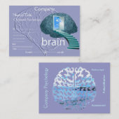Staircase voor het visitekaartje van de hersenen (Voorkant / Achterkant)