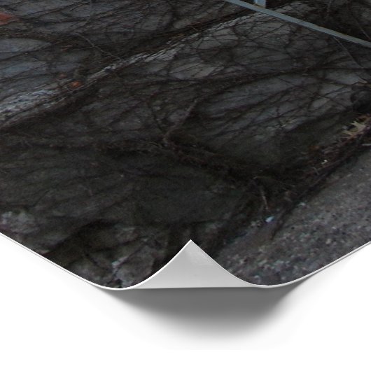 Stairs, brick, licht poster (Hoek)