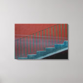 Stairs en treinen canvas afdruk (Voorkant)