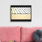 Stairway Art Canvas Afdruk (Insitu (Woonkamer))