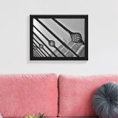 Stairway Art Canvas Afdruk (Insitu (Woonkamer))