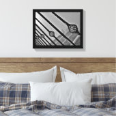 Stairway Art Canvas Afdruk (Insitu (Slaapkamer))