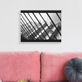 Stairway Art Canvas Afdruk (Insitu (Woonkamer))