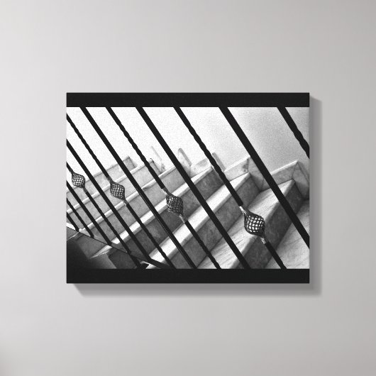 Stairway Art Canvas Afdruk (Voorkant)